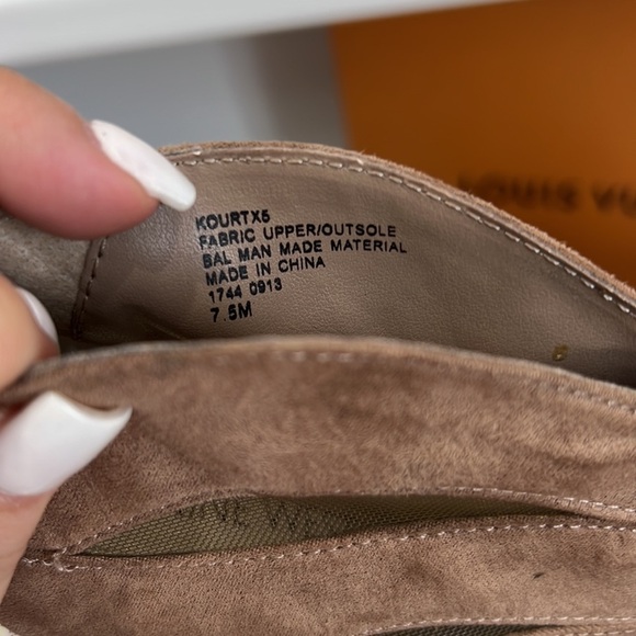 Nine West Faux Suede Peep Toe Booties - Picture 9 of 15